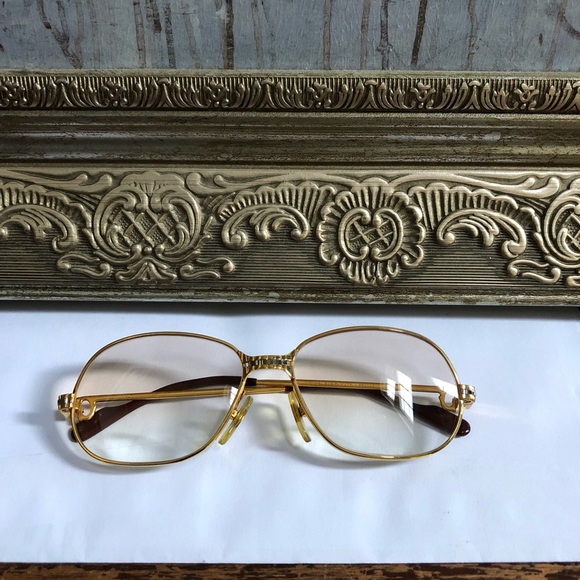 ⬇️ *SOLD* Authentic 1989 VTG CARTIER Eyeglasses - Picture 7 of 8